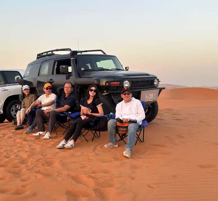 Riyadh: Red Sand Dunes Desert Tour with Camel and Quad Rides