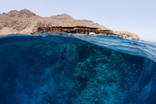 From Sharm El Sheikh: Day Trip to Dahab Colored Canyon and Blue Hole with Snorkeling