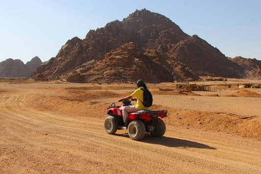 Sharm El Sheikh: Desert Safari with Quad Bike and Water Sports Adventure