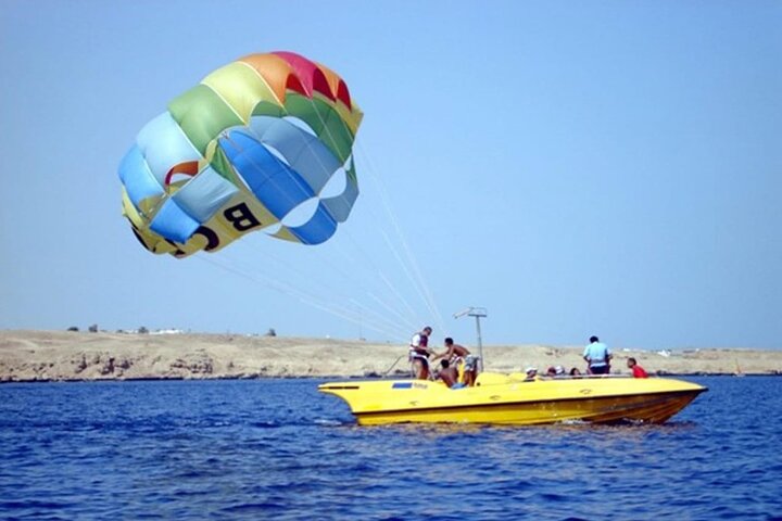 Sharm El Sheikh: Desert Safari with Quad Bike and Water Sports Adventure