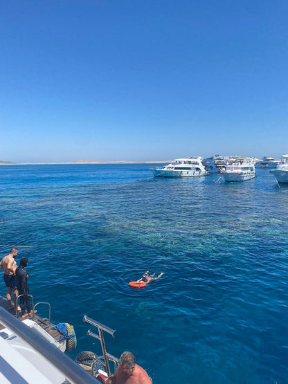 Sharm El Sheikh: Ras Mohammed and White Island Snorkeling Boat Trip with Optional Dive