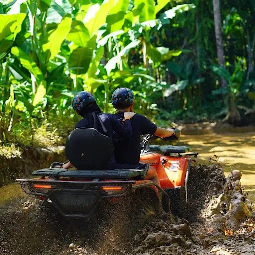 Ubud: ATV Adventure, Tirta Empul Temple, and Tibumana Waterfall Tour