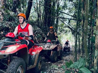 Ubud: ATV Jungle Tour and Zipline Over Tegalalang Rice Terraces