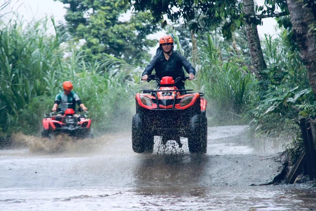Ubud: ATV Quad Bike Tour with Optional Jungle Swing and Rice Terrace