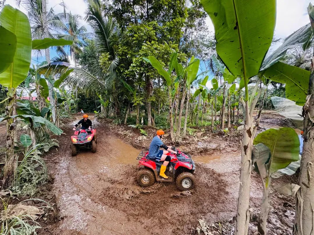 Ubud: ATV Quad Bike Tour with Optional Jungle Swing and Rice Terrace
