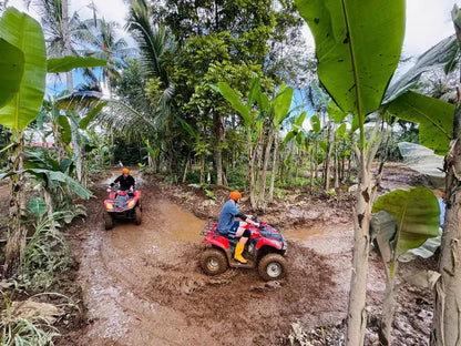 Ubud: ATV Quad Bike Tour with Optional Jungle Swing and Rice Terrace
