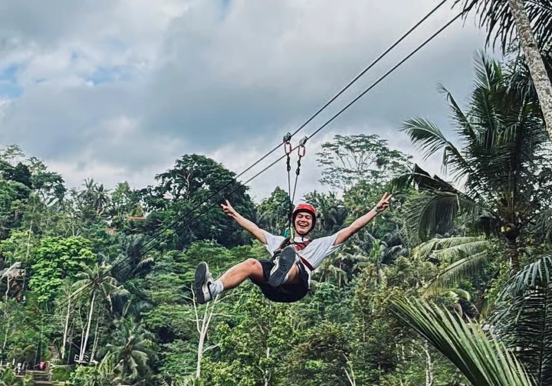 Ubud: ATV Quad Bike, Zip - Line and Alas Harum Tour