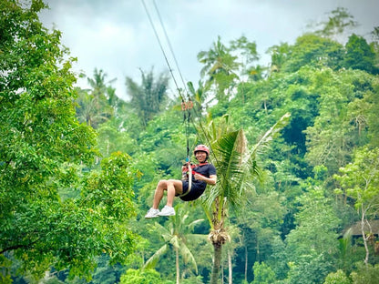 Ubud: Batur Sunrise Café, Zip - Line and Cretya Day Club Guided Tour