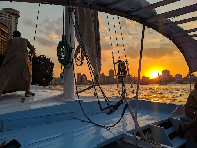 Cairo: Private Felucca Sailboat Ride on the Nile