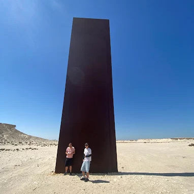 Doha: Vestkysttur til Zekreet Rocks og Richard Serra