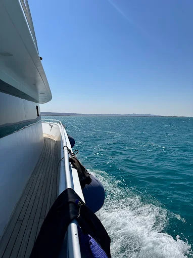 El Gouna: escursione in barca per un battesimo subacqueo per principianti