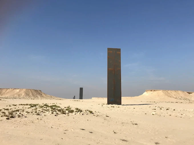 Doha: Vestkysttur til Zekreet Rocks og Richard Serra