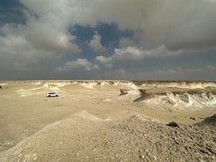 Doha: Tour privado de la escultura de Richard Serra, Mushroom Hills y el Fuerte Zekreet