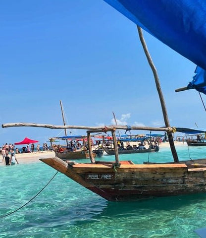 Zanzibar: Full - Day Dhow Boat Cruise at Fumba Beach with Snorkeling and Lunch