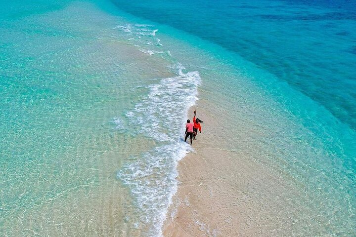 Zanzibar: Half - Day Private Boat Tour to Prison Island and Nakupenda Sandbank
