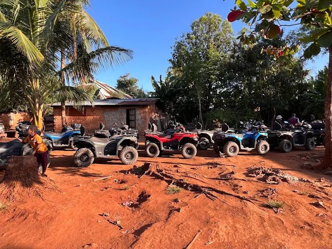Zanzibar: Quad Adventure from Nungwi or Kendwa with Village Visit and Beach Stops