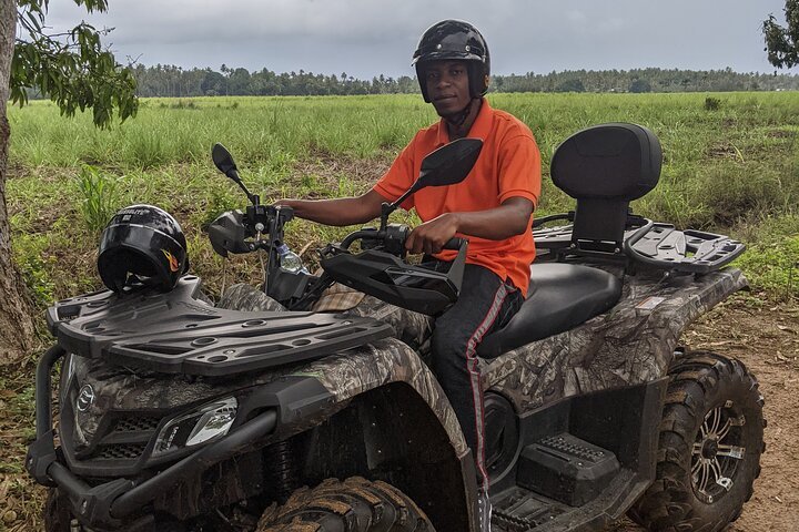 Zanzibar: Quad Bike Tour with Local Village Visit and Fruit Tasting