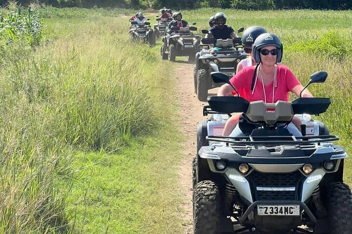 Zanzibar: Quad Bike Tour with Local Village Visit and Fruit Tasting