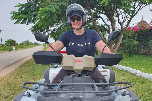 Zanzibar: Quad Bike Tour with Local Village Visit and Fruit Tasting