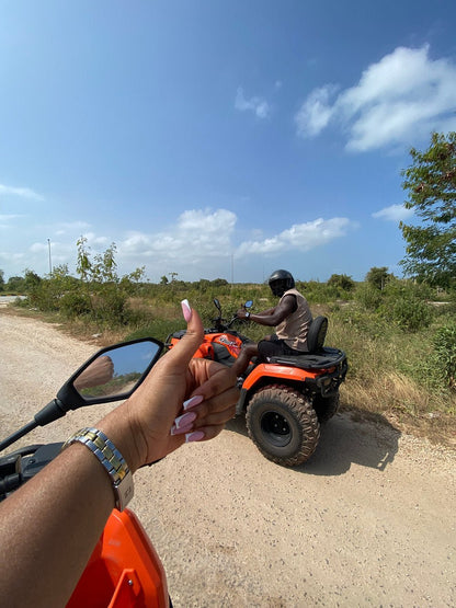 Zanzibar: Quad Biking Tour and Adventure at Villages, Beaches, and Baobabs