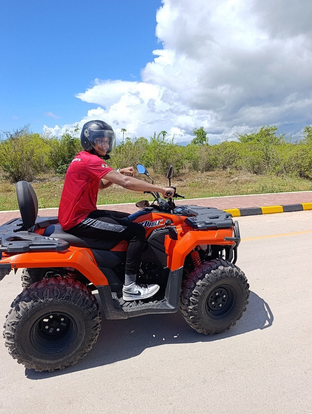 Zanzibar: Quad Biking Tour and Adventure at Villages, Beaches, and Baobabs