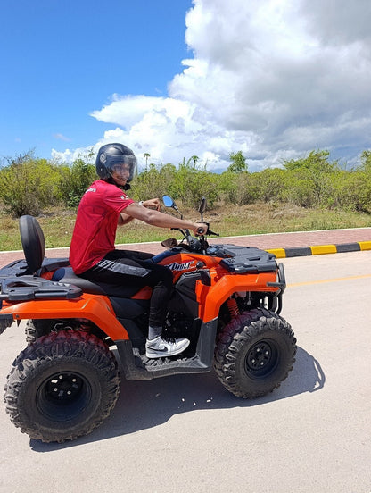 Zanzibar: Quad Biking Tour and Adventure at Villages, Beaches, and Baobabs