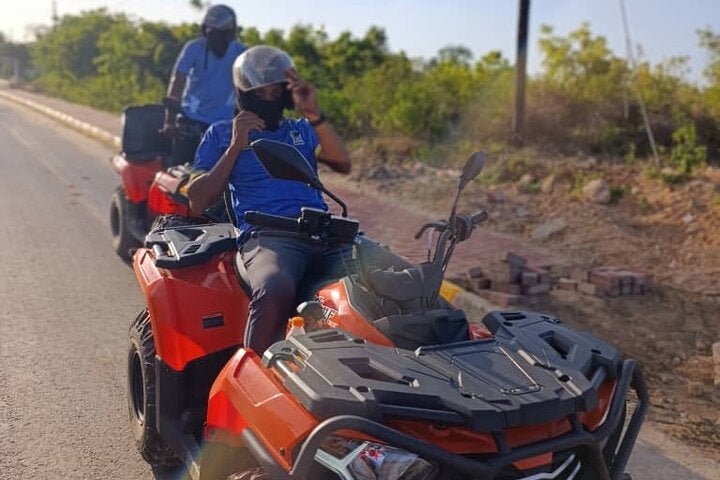 Zanzibar: Quad Biking Tour and Adventure at Villages, Beaches, and Baobabs