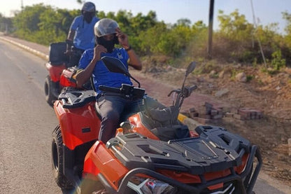 Zanzibar: Quad Biking Tour and Adventure at Villages, Beaches, and Baobabs