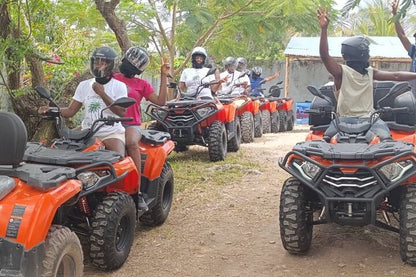 Zanzibar: Quad Biking Tour and Adventure at Villages, Beaches, and Baobabs