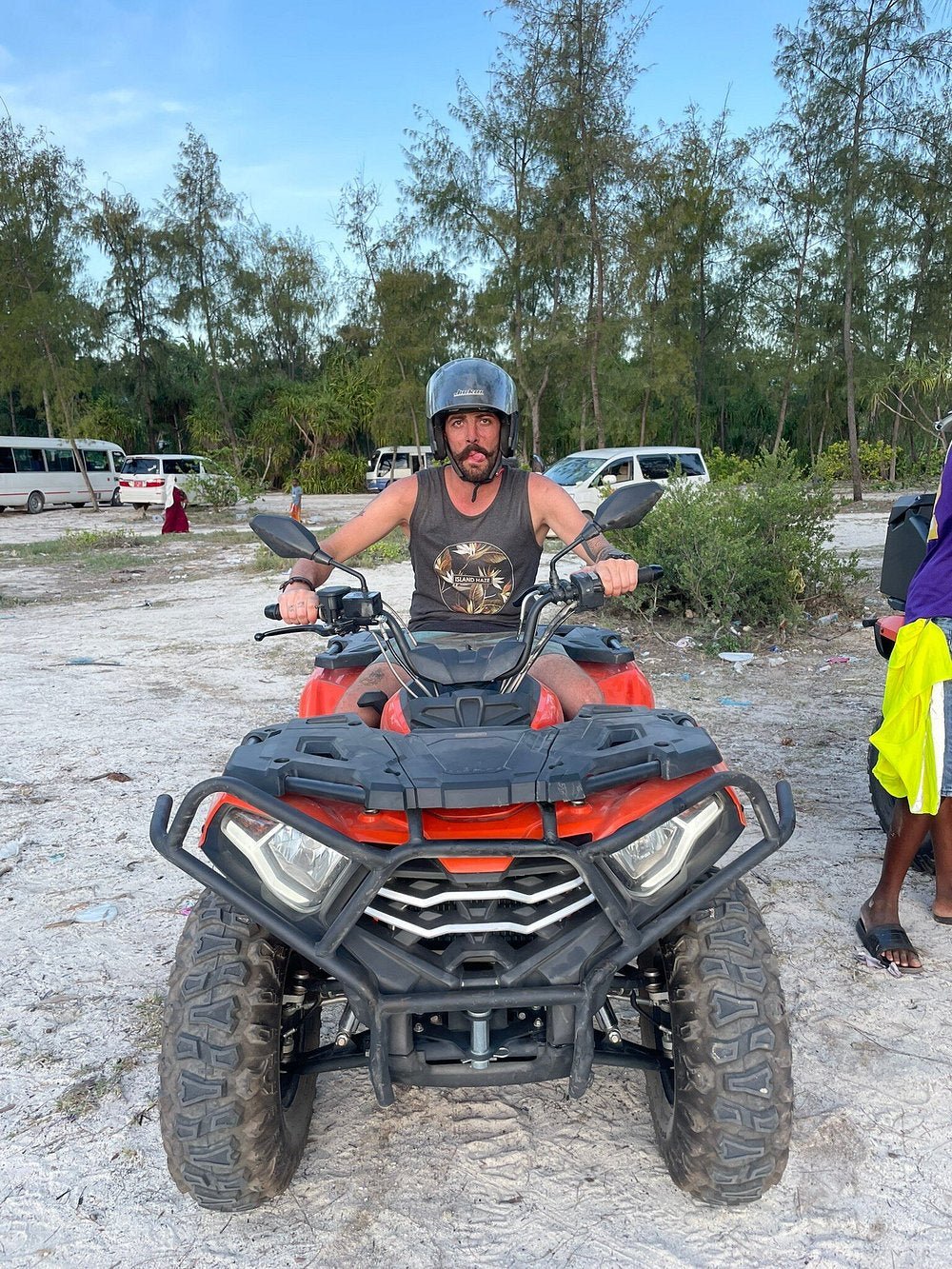 Zanzibar: Quad Biking Tour and Adventure at Villages, Beaches, and Baobabs
