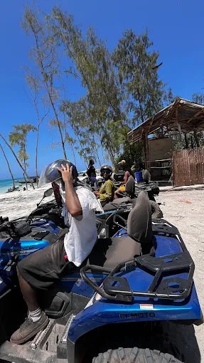 Zanzibar: Quad Biking Tour from Kendwa or Nungwi with Village Visit