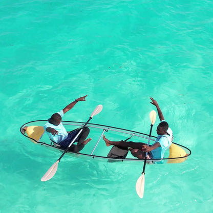 Zanzibar: Transparent Kayak Experience at Nungwi or Kendwa Beach with Hotel Transfers