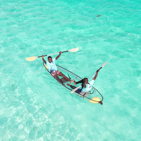 Zanzibar: Transparent Kayak Experience at Nungwi or Kendwa Beach with Hotel Transfers