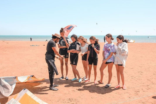 El Gouna: Kurs kitesurfingu dla dzieci dla początkujących