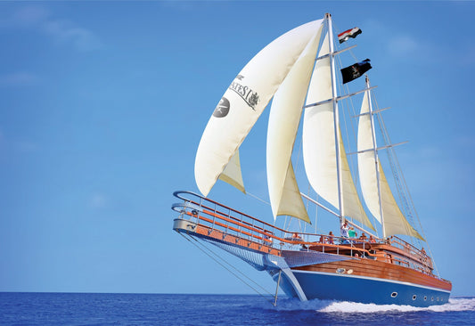 Sharm El Sheikh: barco à vela pirata com almoço buffet