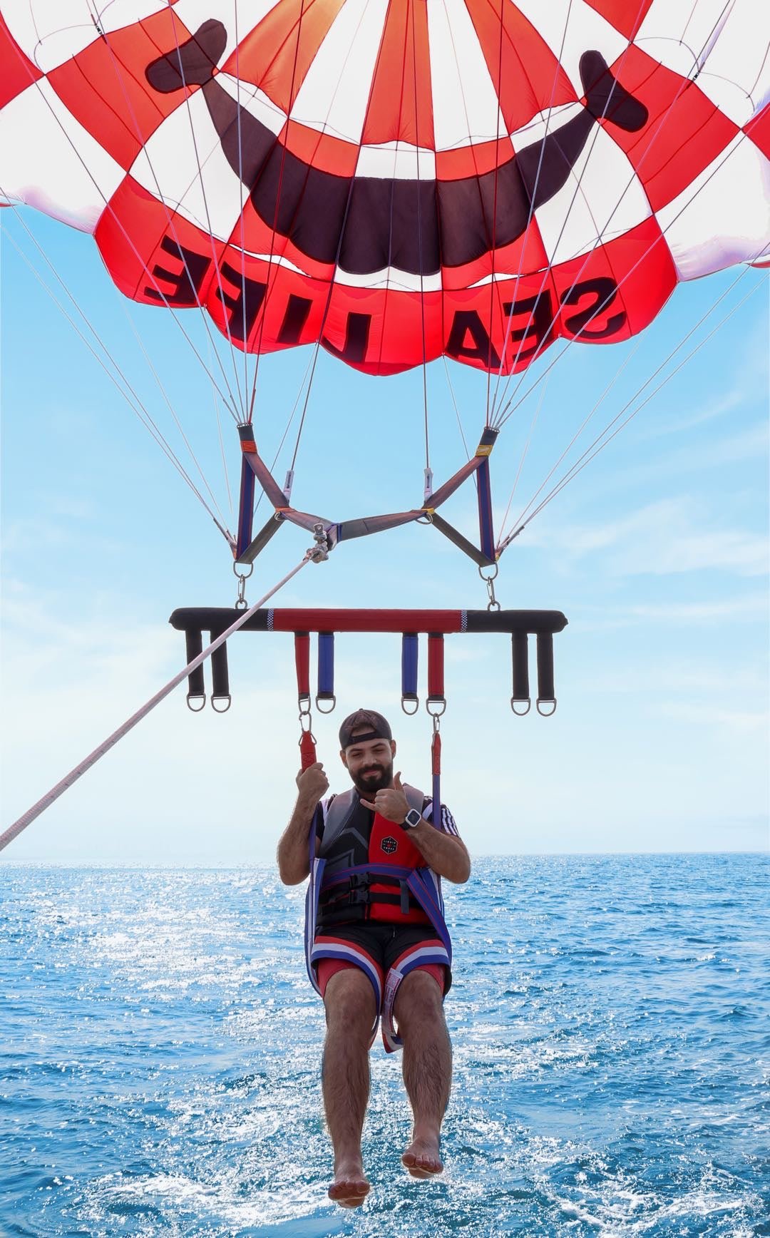 Dubai: experiência de parasailing com Palm View e JBR View