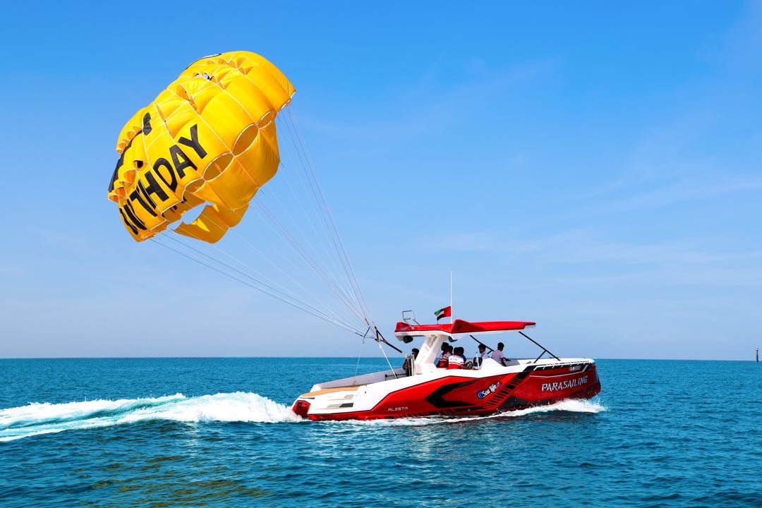 Dubai: experiência de parasailing com Palm View e JBR View