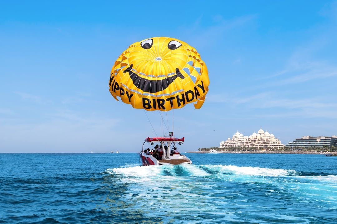 Dubai: experiência de parasailing com Palm View e JBR View