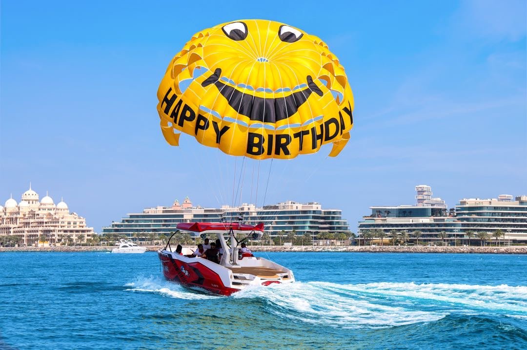 Dubai: experiência de parasailing com Palm View e JBR View