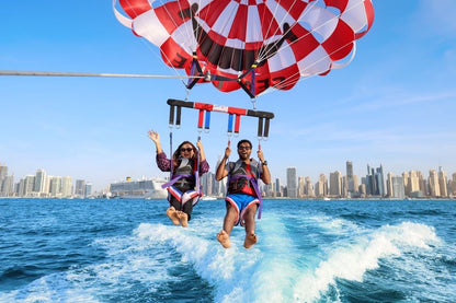 Dubai: experiência de parasailing com Palm View e JBR View