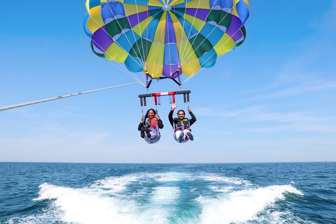 Dubai: experiência de parasailing com Palm View e JBR View