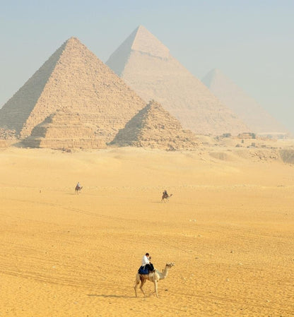 Kairo: Erleben Sie Kamelreiten bei den Pyramiden von Gizeh