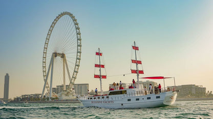 Dubai Marina: rejs żeglarski z grillem i pływaniem