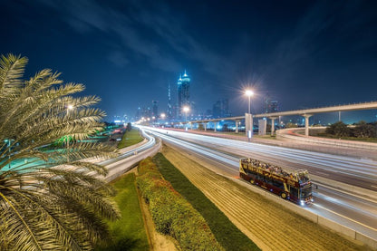 Dubai: Büyük Otobüs Panoramik Gece Turu