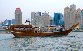 Doha : Croisière touristique à bord d'un bateau dhow arabe