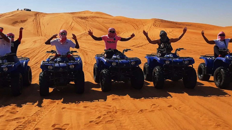 Dubai: Quad- und ATV-Fahrrad, Rote Dünenwüste und Safari-Abenteuer