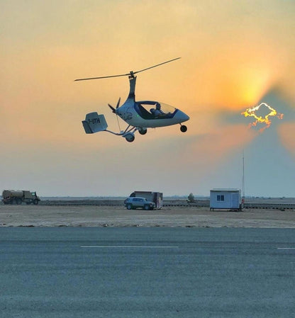 Doha: Fliegen Sie mit einem Gyrocopter über den Mangrovenwald