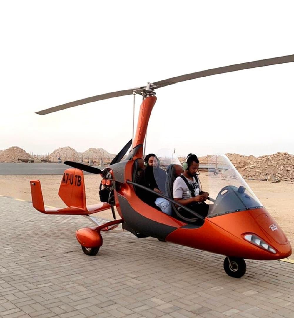 Doha: Fliegen Sie mit einem Gyrocopter über den Mangrovenwald