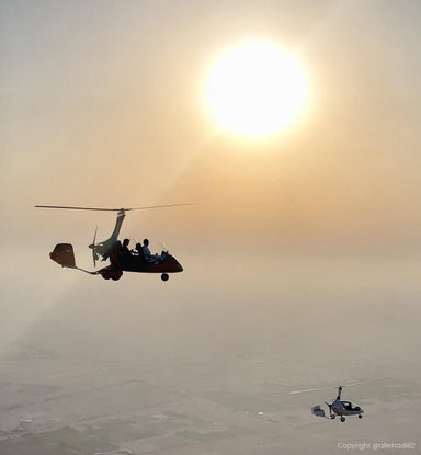 ジャイロコプターでマングローブの森を飛び越えよう – Shouf