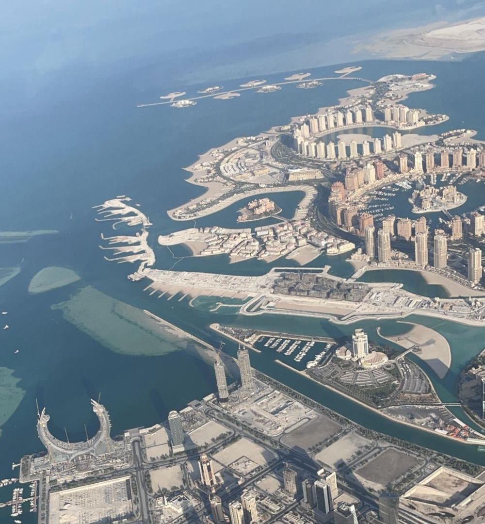Doha: Tour aéreo sobre Doha (hasta 3 pasajeros)